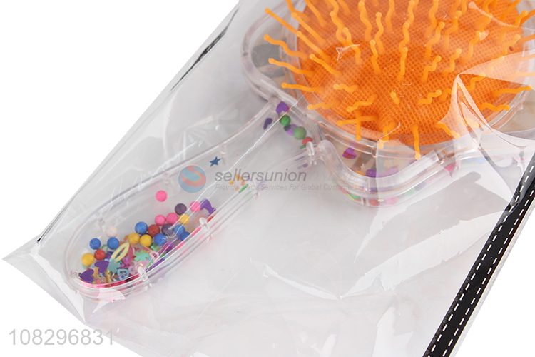 Wholesale from china curly hair massage hair comb with air cushion