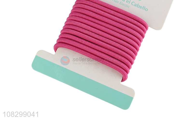 Yiwu wholesale high elastic hair tie girls kids hair accessories