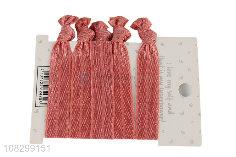 Factory price temperament hair rope ladies hair ring