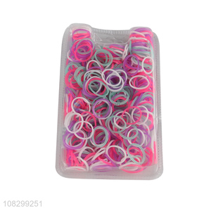 Best sale multicolor <em>hair</em> rope girls kids rubber <em>band</em>