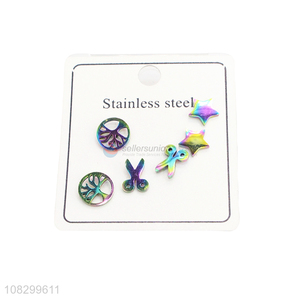 Wholesale Fashion Accessories Stainless Steel <em>Ear</em> Stud