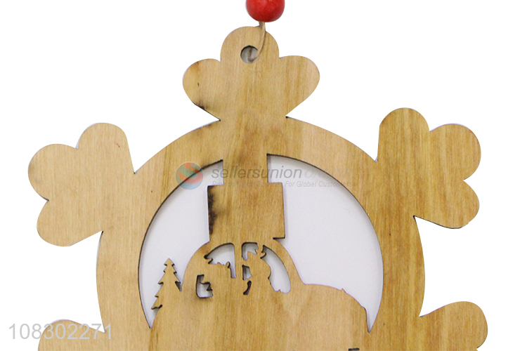 Wholesale price snowflake pendant Christmas party decoration