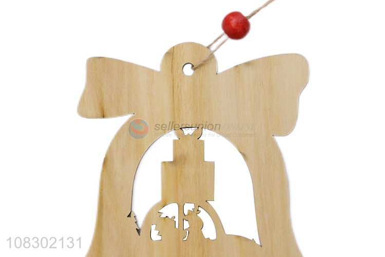 New design party festival wooden hanging ornaments