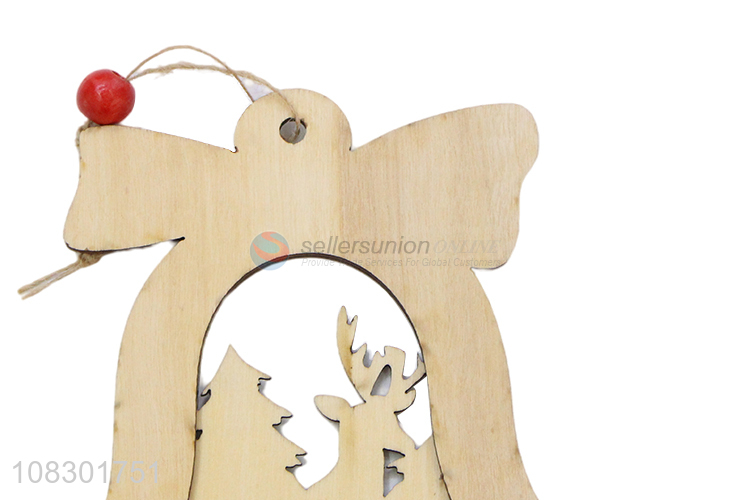 Popular design party festival hanging ornaments wooden pendant