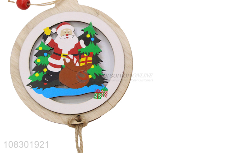 Online wholesale wooden pendant Christmas party decoration