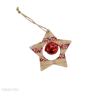 Yiwu direct sale wooden Christmas pendant party decoration