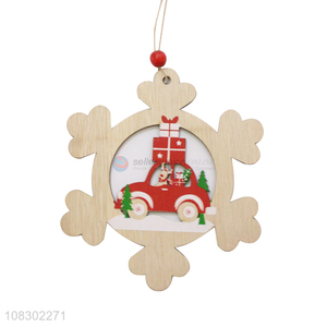 Wholesale price snowflake pendant Christmas party decoration