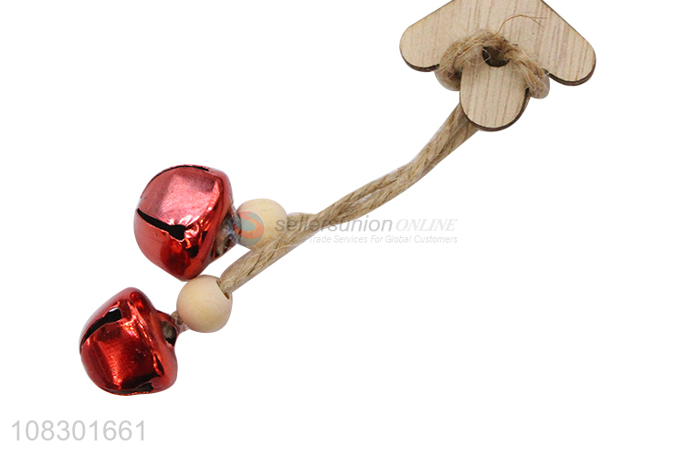 Wholesale price snowman Christmas hanging wooden ornaments