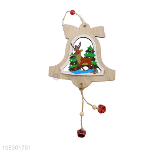 Popular design party festival hanging ornaments wooden pendant