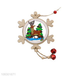 New arrival party wooden pendants hanging ornament for Christmas
