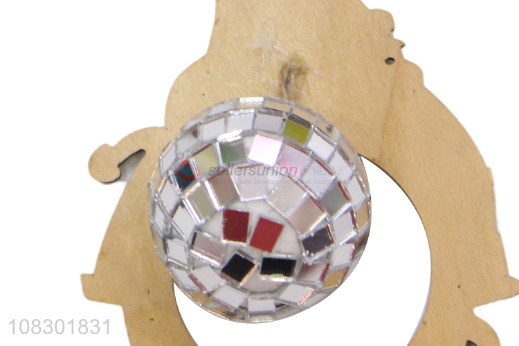 High quality Christmas party pendant wooden wall decoration
