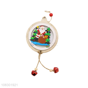 Online wholesale wooden pendant Christmas party decoration