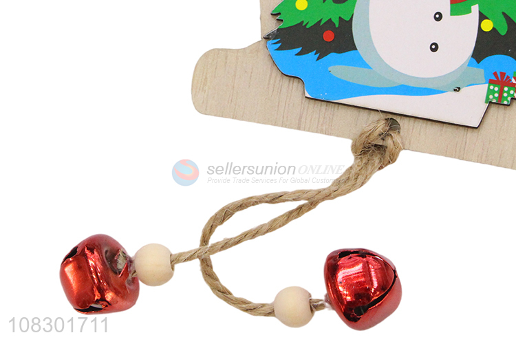 China market wooden ornament Christmas party hanging decoration