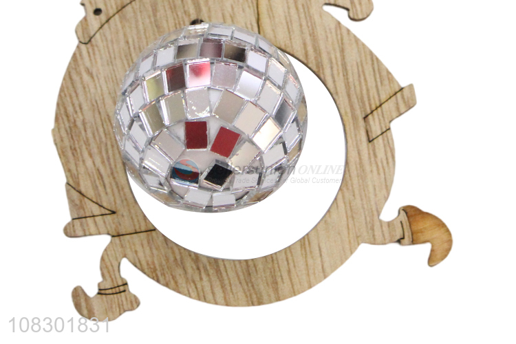High quality Christmas party pendant wooden wall decoration