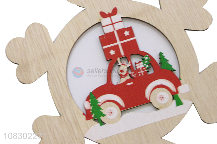 Wholesale price snowflake pendant Christmas party decoration