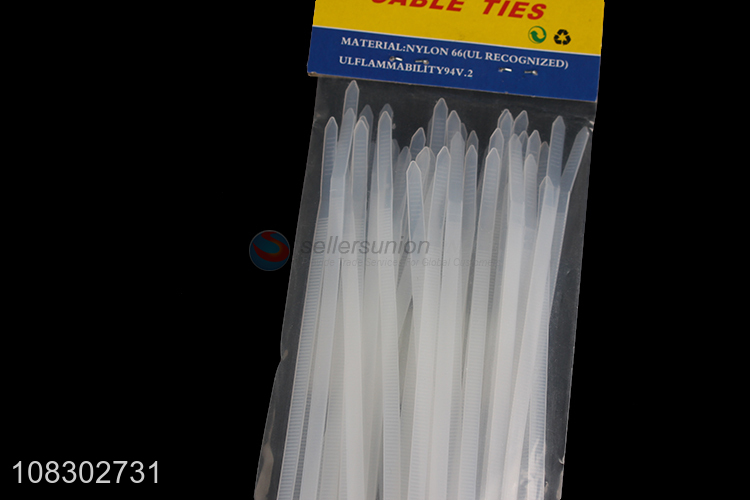 China imports 50pcs 5*200mm self-locking nylon cable ties