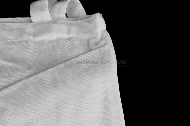 Simple design white daily use shopping bag for sale