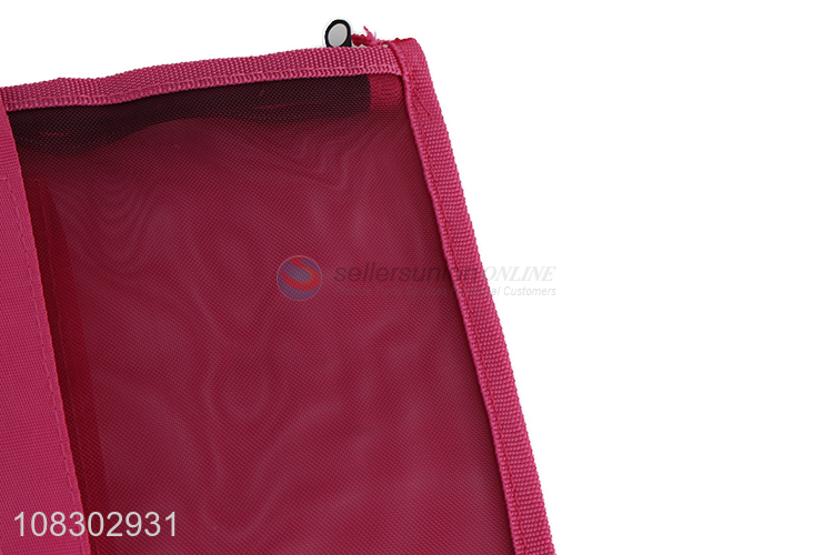 Good quality nylon zipper daily use shopping bag for sale