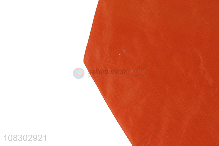 Good selling orange eco-friendly pe shopping bags wholesale
