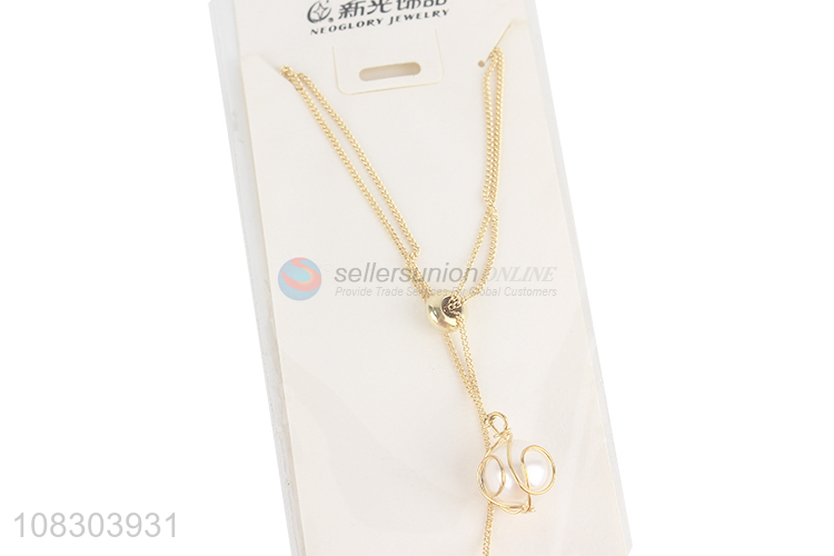 New products long sweater necklace fashion accessories necklace