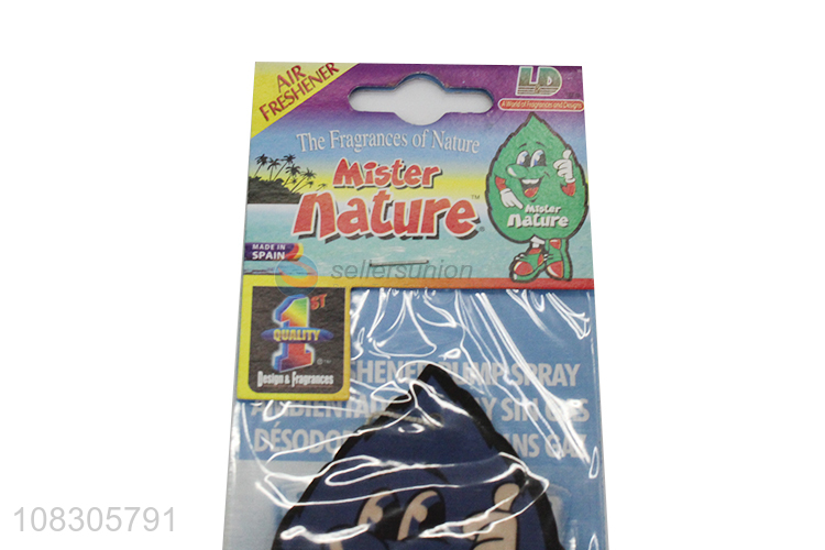 Yiwu factory cartoon hanging paper card car air freshener