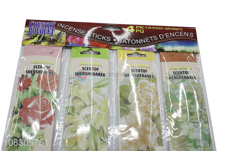 Factory wholesale natural incense scent sticks for daily use