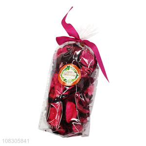 Hot items 120g aromatherapy pillar dried flowers for home décor