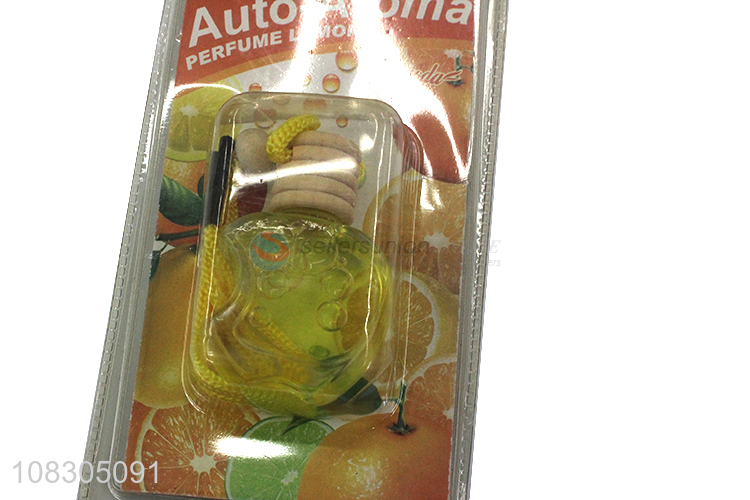 Yiwu wholesale lemon natural car perfume car air freshener