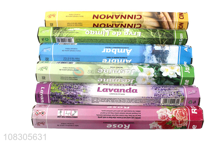 Good quality natural multi-scented incense scent sticks for sale
