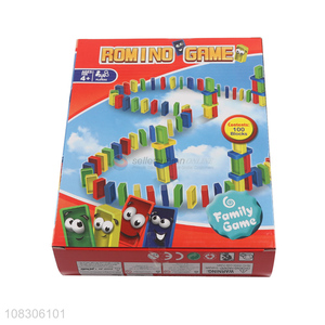 Best selling funny family games children domino games