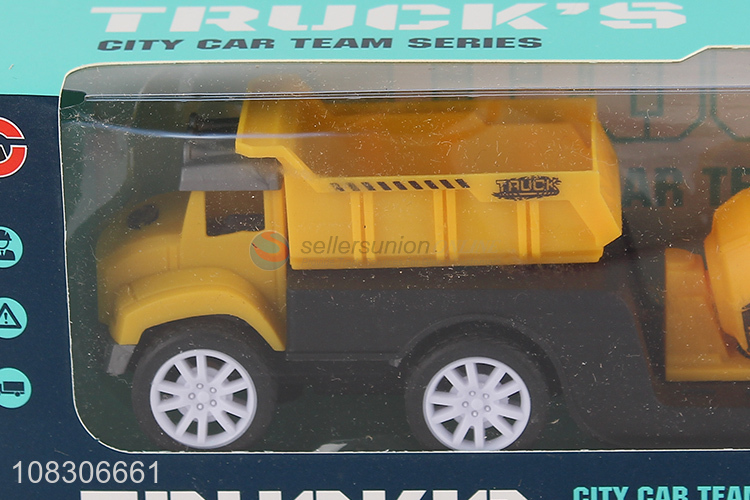 Hot Sale Pull Back Vehicle Toy Engineering Vehicle Toy Car