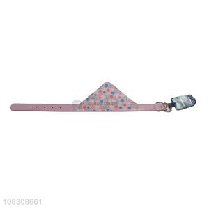 New arrival durable pet <em>dog</em> <em>collar</em> with printed bandanas