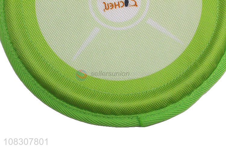 Wholesale flying disc interactive dog fetch retrieve toy