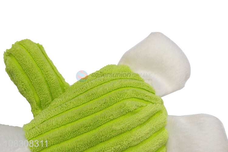 Hot product bite resistant stuffed squeaky dog chew toy
