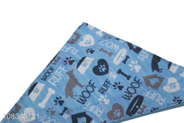 Hot selling triangle dog scarf collar dog bandana collar
