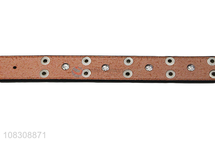 New arrival fashion pet accessories pu leather pet collar