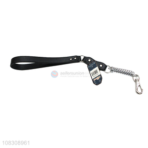 China supplier pu leather pet <em>leash</em> <em>dog</em> walking leashes