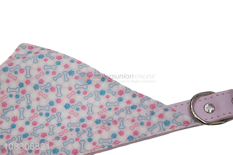 Best selling adjustable pet dog cat triangle collar scarf