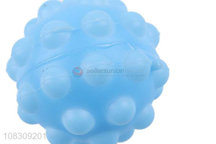 China factory silicone soft squeeze ball toys for stress relief