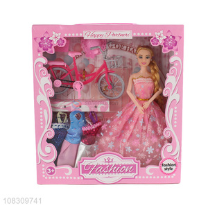 Wholesale price beauty doll 11 inches play house doll gift box