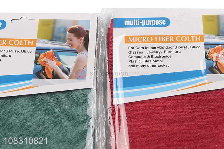 Good quality multi-use microfiber cloth for car washing drying