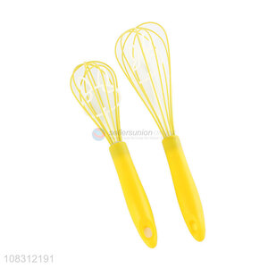 High quality stainless steel eggbeater kitchen baking whisk