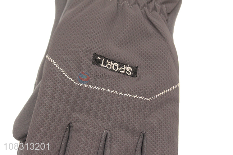 High quality men winter windproof touchscreen motorcycle gloves