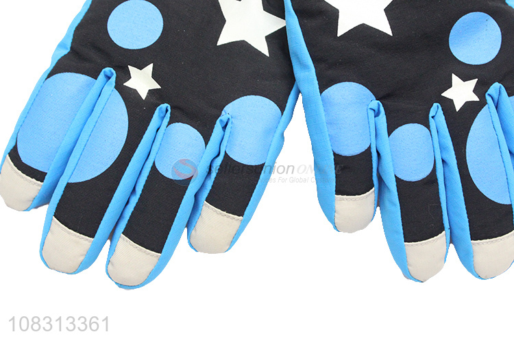 Hot selling kids winter gloves fashion outdoor cycling gloves