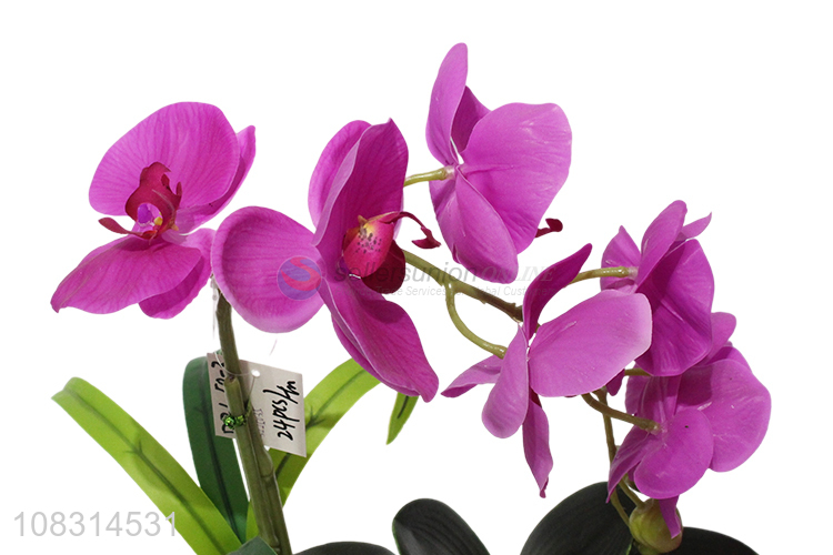 Popular products home office decoration fake flower bonsai ornaments