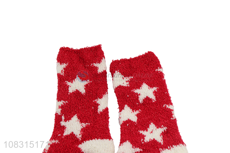 China wholesale Christmas socks home floor socks for ladies
