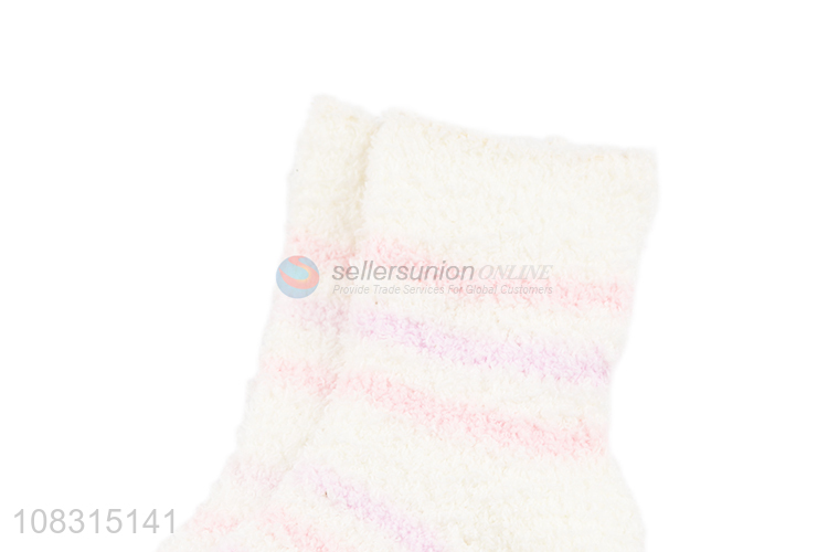 Factory price cute babies socks thicken warm socks for winter