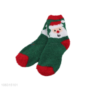 Top quality warm thickened socks ladies tube socks for sale