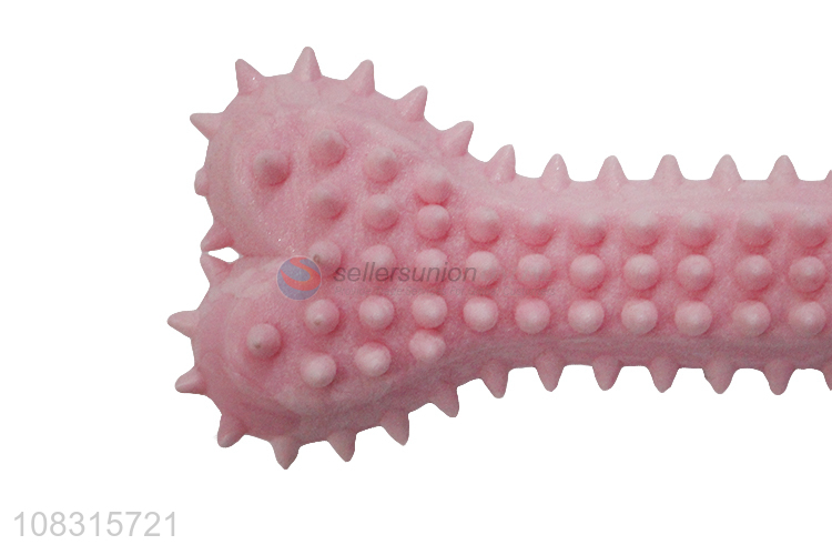 Custom Bone Shaped Pet Teeth Cleaning Toy Chew Toys