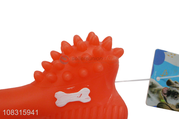 Custom Chicken Leg Shaped Pet Chew Toy Teeth Cleaning Toy